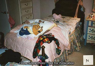 [Twin Bed on RIGHT - JonBenet's Bedroom]