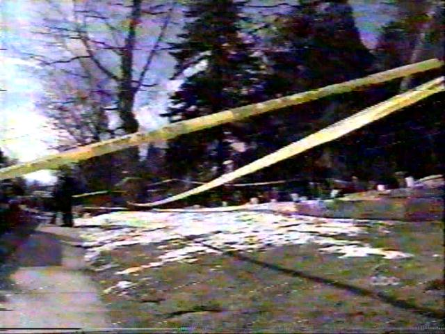 [Crime Scene Outside Ramsey House]