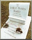 [JonBenet Ramsey Grave Vandalized - St. James Episcopal Church Cemetery, Marietta, Georgia - Vandal Scrawls on Tombstone October 19, 1999 'No Justice In U.S.A.']