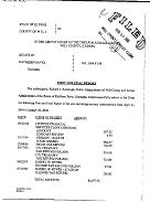 [First and Final Report of Richard J. Kavanagh, Public Administrator of Will County and former Administrator of the Estate of Kathleen Savio, Deceased, Filed 02-07-2006 Page 1]