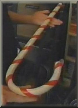 [Candy Cane Man - He stole a candy cane out of the Ramsey's yard about a week after the murder.  He also collects John Wayne Gacy stuff as well as made a shrine in memory of JonBenet on his computer desktop]