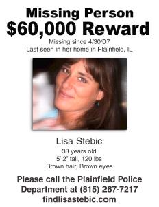 [Lisa Stebic Reward Poster from www.findlisastebic.com]