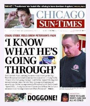 [November 11, 2007 Front Cover of the Sun-Times - www.suntimes.com]