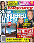 [National Enquirer 'Stacy murdered in bed' Stacy's final minutes of terror (NE Page 20)]