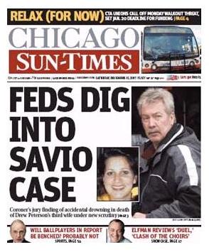 [December 15, 2007 Front Cover of the Sun-Times - www.suntimes.com]