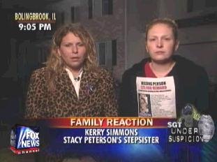 [Kerry Simmons and Debby Forgue, Stacy Peterson's step-sisters on Greta's 'On The Record']