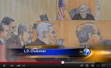 [Jury seated in Drew Peterson Trial sketches by L.D. Chukman]