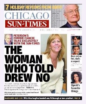 [November 21, 2007 Front Cover of the Sun-Times - www.suntimes.com]