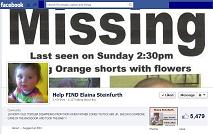 [Help Find Elaina Steinfurth Facebook]