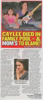 [GLOBE ARTICLE: 'Caylee Died in Family Pool & Mom's To Blame' Page 35 08-25-2008]