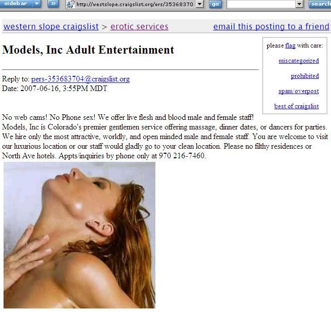 Craiglist Adult Services 102