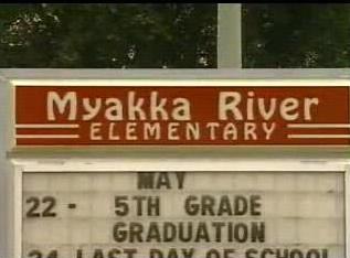 [Myakka River Elementary School in Charlotte County, Port Charlotte, Florida]