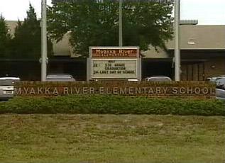 [Myakka River Elementary School in Charlotte County, Port Charlotte, Florida]