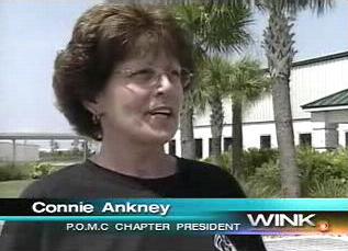 [Connie Ankney of Parents of Murdered Children (P.O.M.C. Chapter President) in Port Charlotte, Florida]